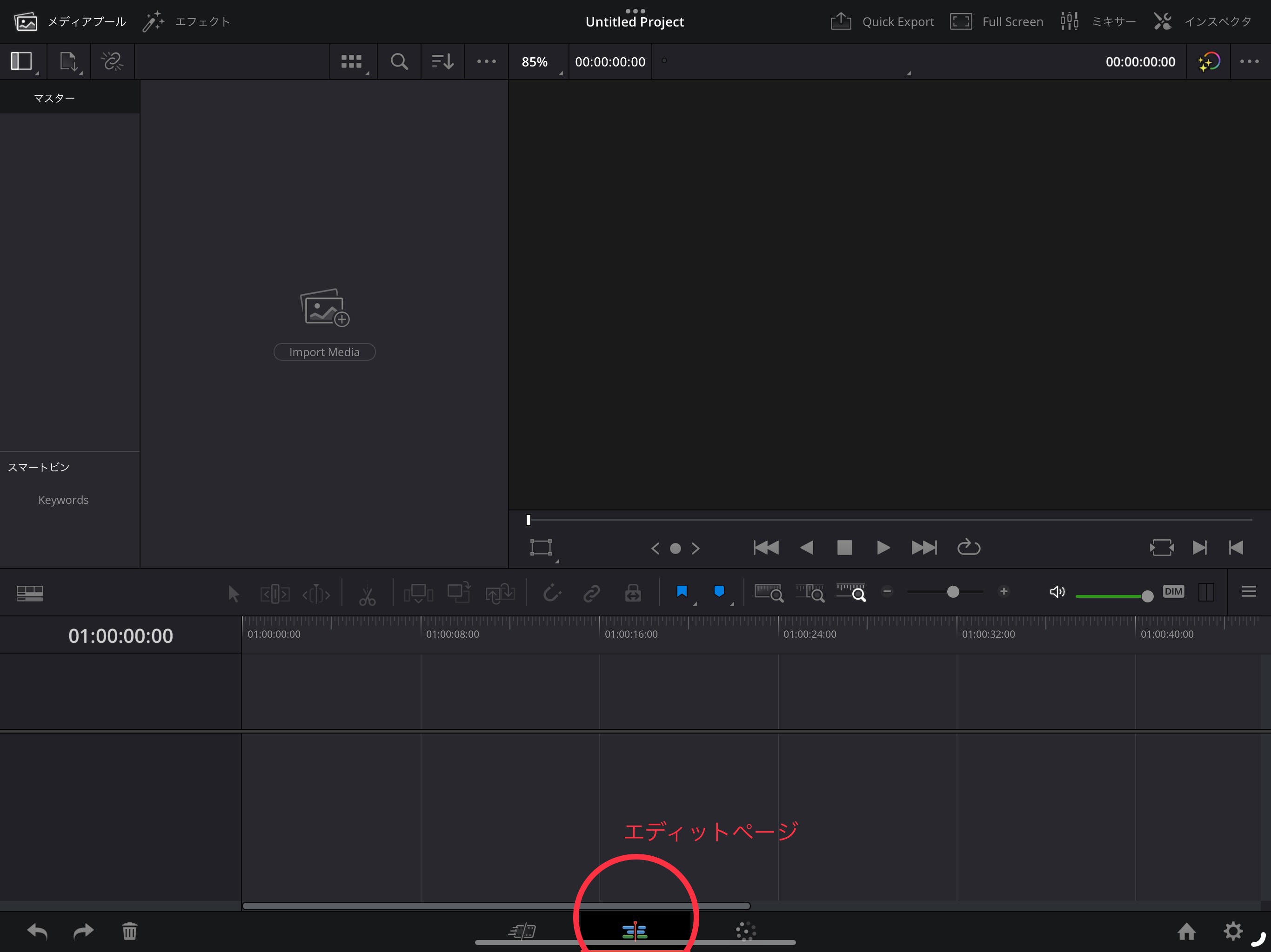 DaVinci Resolve for iPad Edit