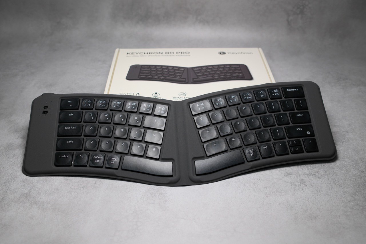 キーボード正面