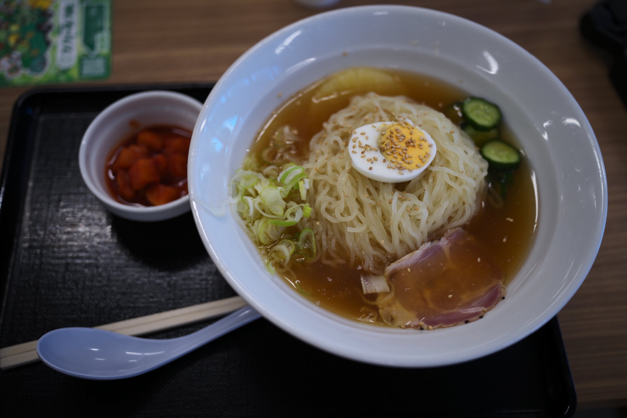岩手山SAで食べた冷麺