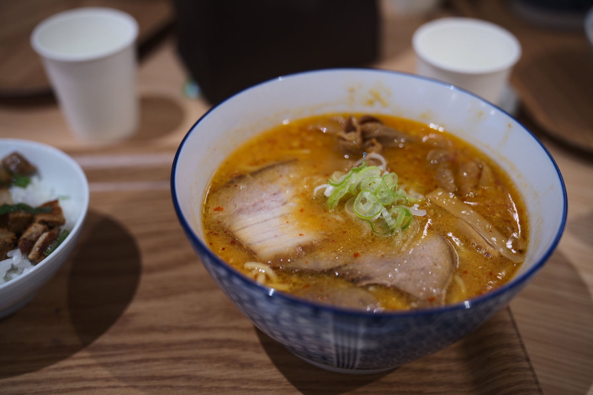 コインランドリー待ちに食べたラーメン