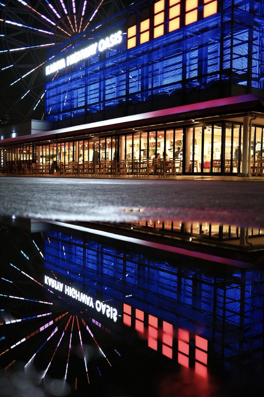 夜景リフレクション